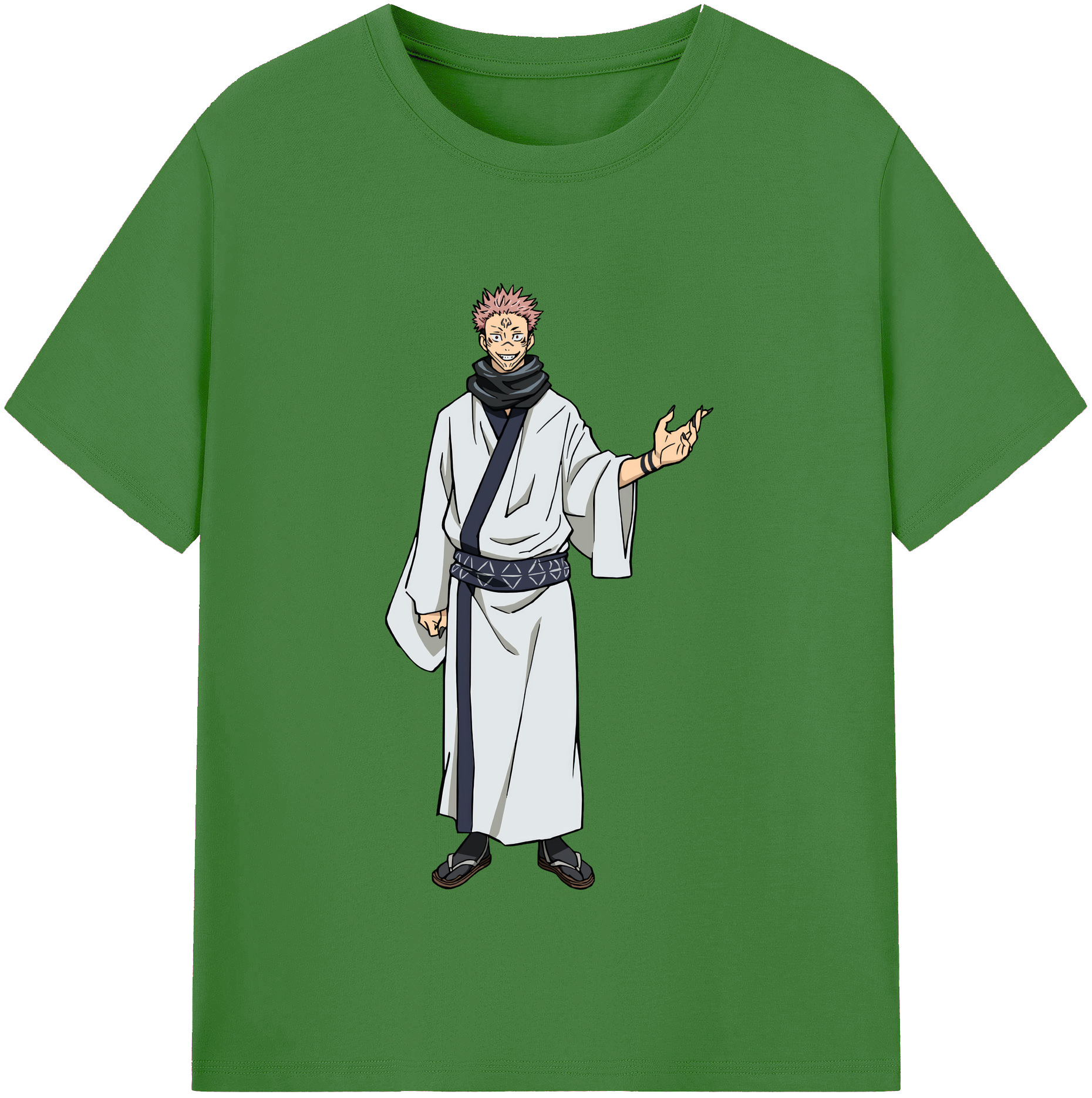 （画像用） 呪術廻戦 Jujutsu Kaisen レディースカジュアルプリントTシャツ（綿100％）